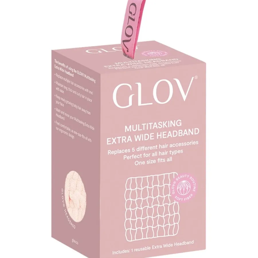 GLOV Multitasking Extra Wide Haarband Pastel Pink von Clearance