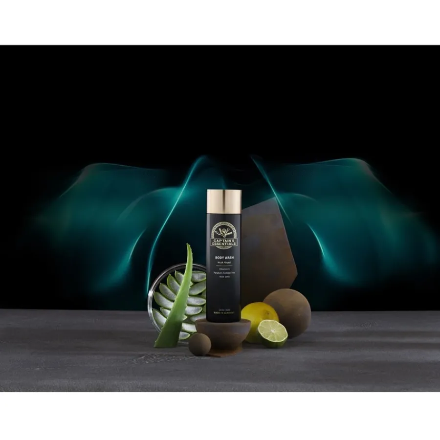 Captainu0027s Essentials Musk Abyad Body Wash von Captain's Essentials Clearance