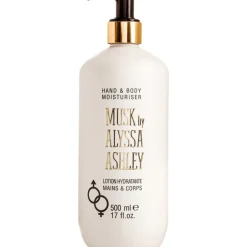 Alyssa Ashley Musk Hand & Body Lotion mit Pumpspender von Discount