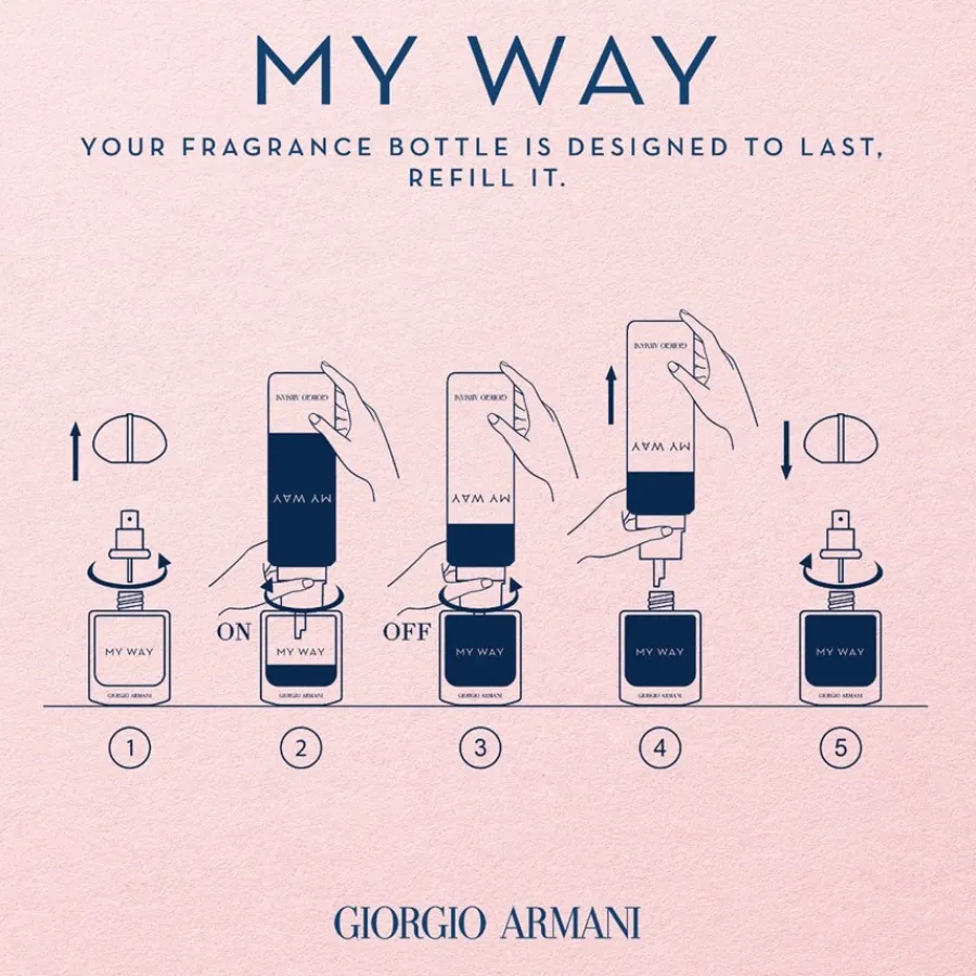 Armani My Way Eau de Parfum Spray - nachfüllbar von Best