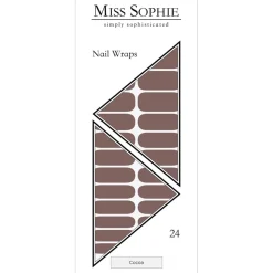 Miss Sophie Nagelfolien Cocoa Nail Wraps von