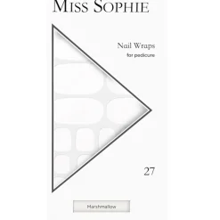 Miss Sophie Nagelfolien Marshmallow Pedicure Wrap von