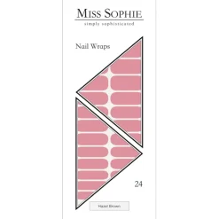 Miss Sophie Nagelfolien Nail Wraps Hazel Brown von