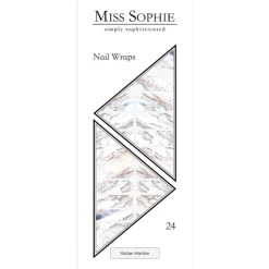 Miss Sophie Nagelfolien Nail Wraps Italian Marble von Online