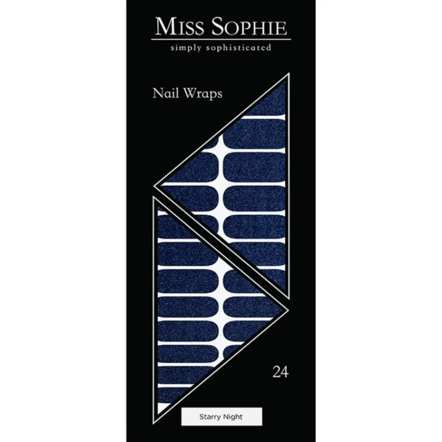 Miss Sophie Nagelfolien Nail Wraps Starry Night von