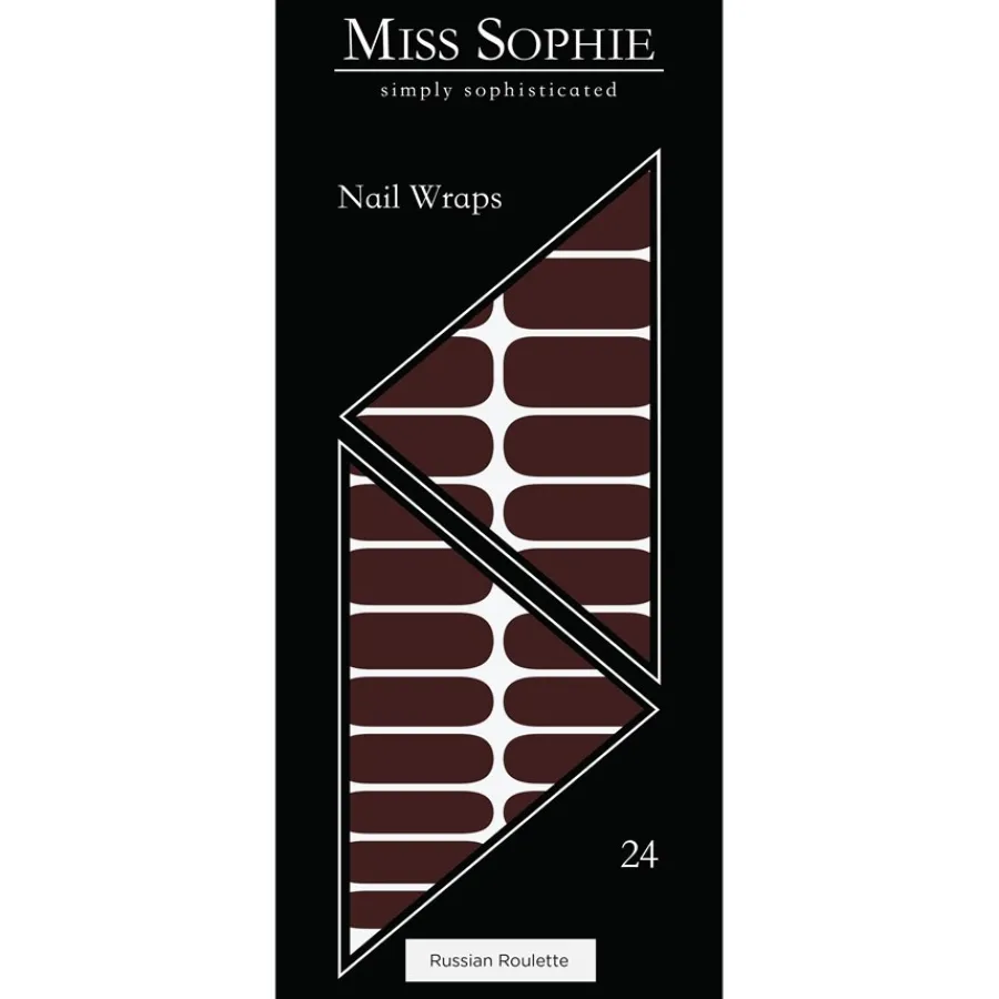 Miss Sophie Nagelfolien Russian Roulette Nail Wraps von