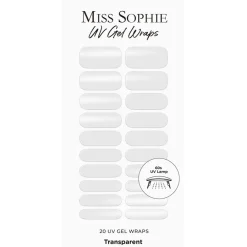 Miss Sophie Nagelfolien UV Transparent UV von