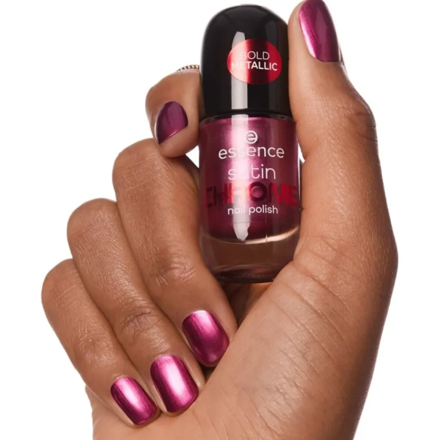 Essence Nagellack Satin CHROME Nail Polish von
