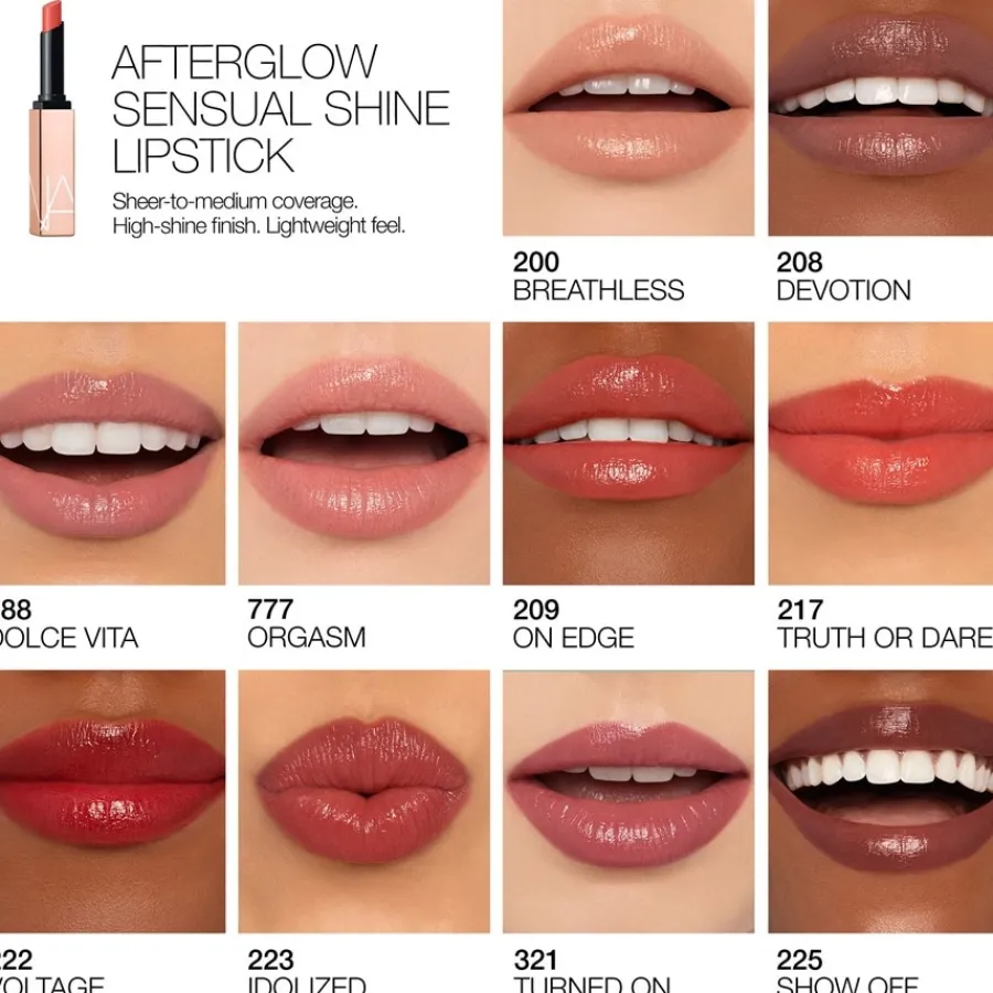 NARS Afterglow Sensual Shine Lipstick Clearance