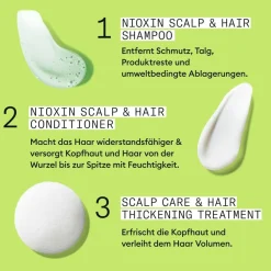 Nioxin Naturbelassenes, sichtbar dünner werdendes Haar  3-Step-System Set Natural Hair Progressed Thinning von