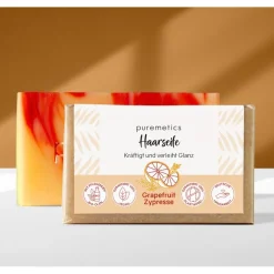 puremetics Natur-Seifen Haarseife Grapefruit Zypresse von