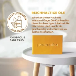 puremetics Natur-Seifen Hand- und Duschpflegeseife Vanille von