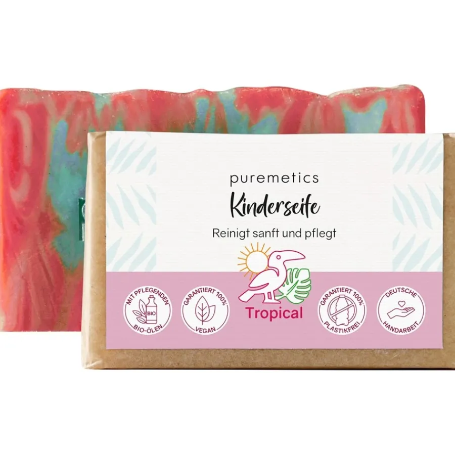 puremetics Natur-Seifen Kinderseife Tropical von Clearance