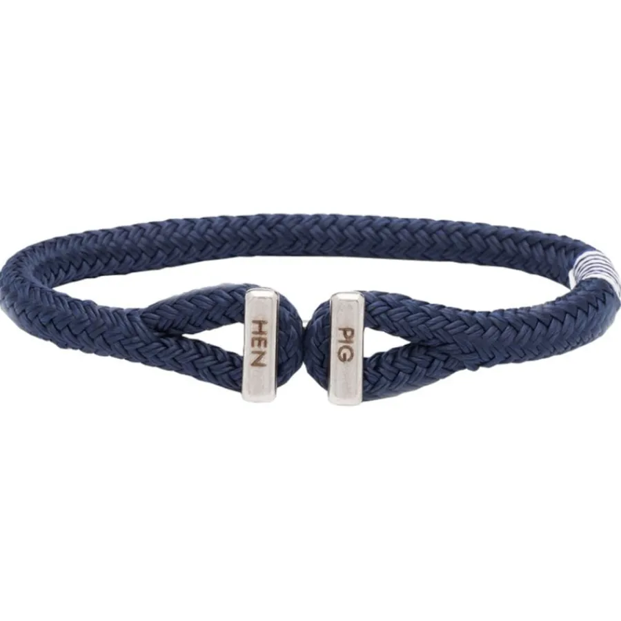 Pig u0026 Hen Nautische Armbänder Icy Ike Navy | Silver von Pig & Hen Sale