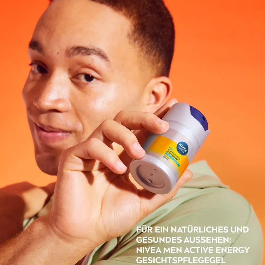 NIVEA Active Energy Gesichtspflege Gel MEN