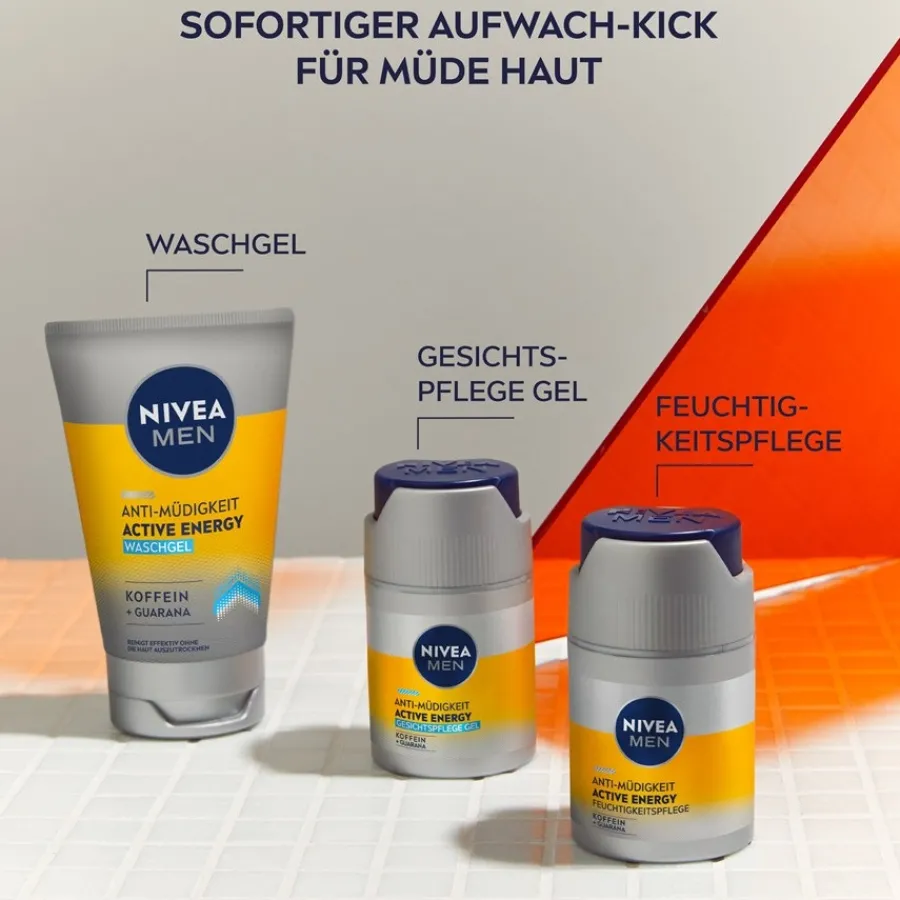NIVEA Active Energy Gesichtspflege Gel MEN