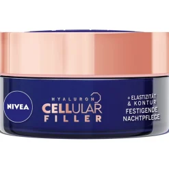 NIVEA Festigende Nachtpflege Hyaluron Cellular Filler Elastizität und Kontur