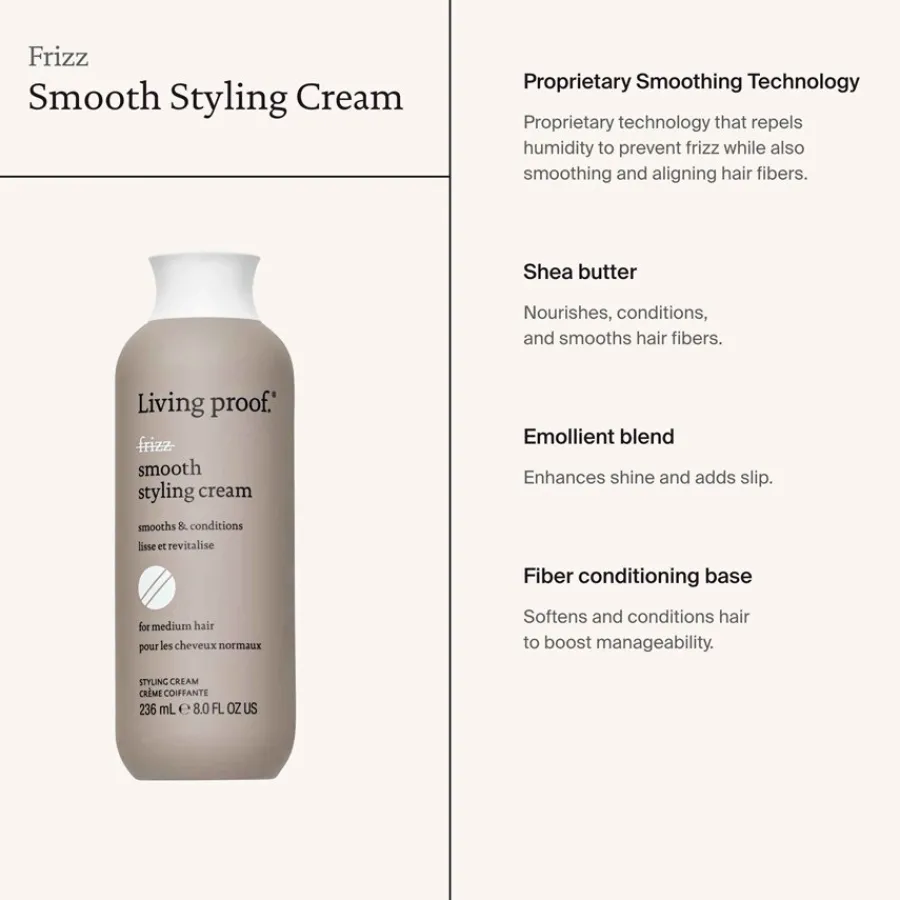 Living Proof No Frizz Smooth Styling Cream von Clearance