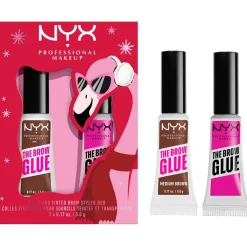 NYX Professional Makeup Clear & Tinted Brow Styler Duo Set Hot