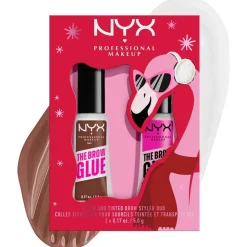 NYX Professional Makeup Clear & Tinted Brow Styler Duo Set Hot
