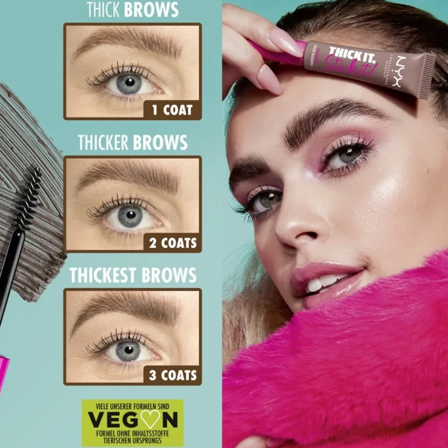NYX Professional Makeup Thick It Stick It Brow Gel Mascara Online