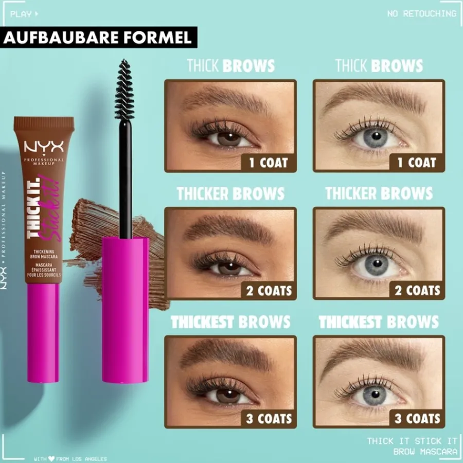 NYX Professional Makeup Thick It Stick It Brow Gel Mascara Online
