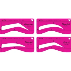 NYX Professional Makeup Zero To Brow Stencil Thick Brow
