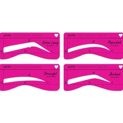 NYX Professional Makeup Zero To Brow Stencil Thin Brow Hot
