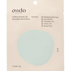 ONDO BEAUTY 36.5 Caffeine & Green Tea Antioxidant Eye Patches