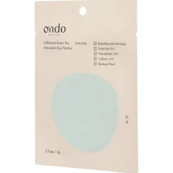 ONDO BEAUTY 36.5 Caffeine & Green Tea Antioxidant Eye Patches