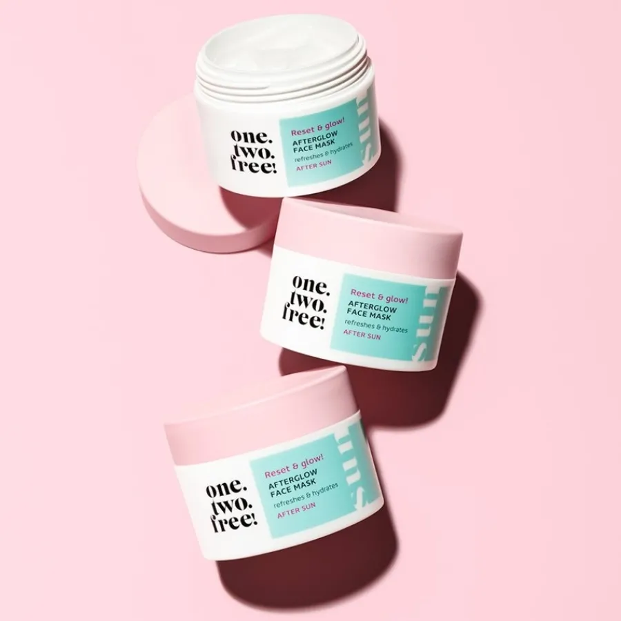 One.two.free! Afterglow Face Mask Hot