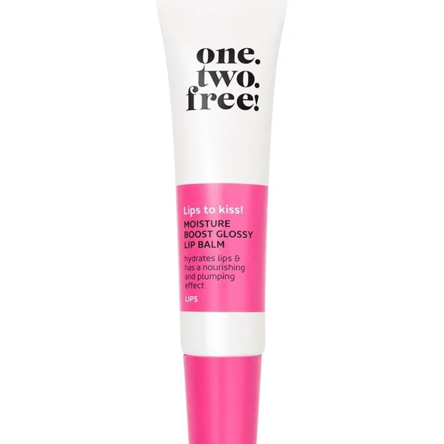 One.two.free! Moisture Boost Glossy Lip Balm Lips to kiss!