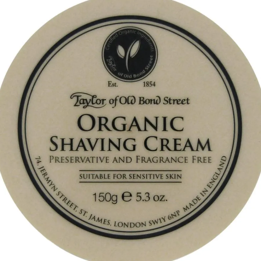 Taylor of old Bond Street Organic Shaving Cream von New