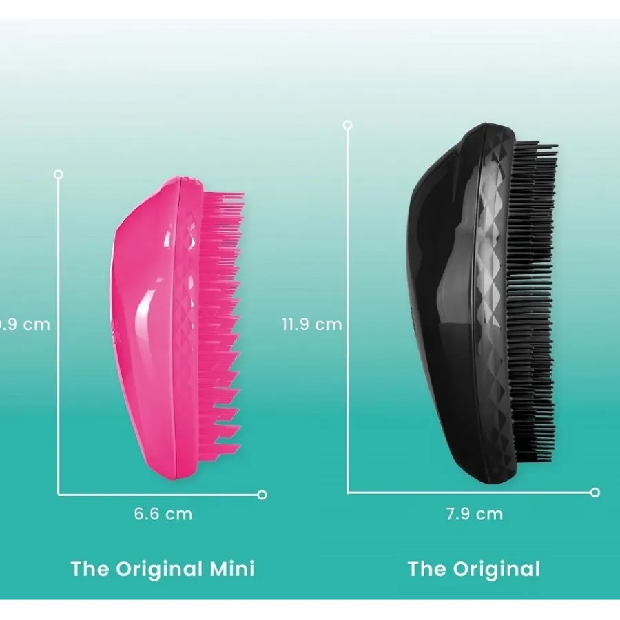 Tangle Teezer Original Hairbrush Panther Black Straight & Curly Hair von New