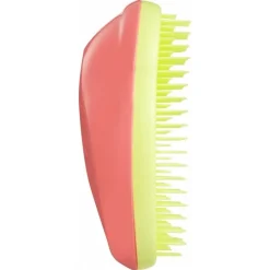 Tangle Teezer Original Hairbrush Pink-Yellow Straight & Curly Hair von