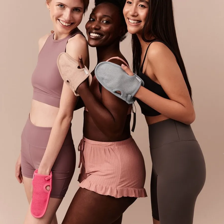 GLOV Peelinghandschuh Pink von