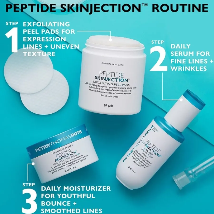 Peter Thomas Roth Peptide Skinjection Exfoliating Peel Pads von