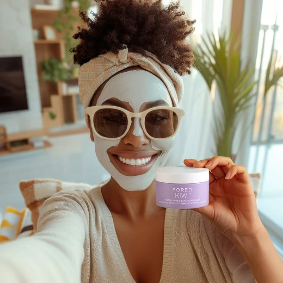 Foreo Pflege Active Pore & Blackhead Mask KIWI von