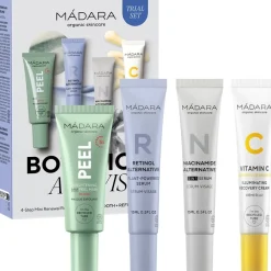 Mu00C1DARA Pflege Botanic Activist 4-Step Mini Renewal Routine Set von MÁDARA Outlet