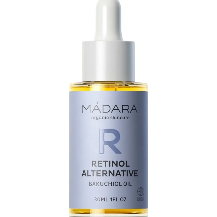 Mu00C1DARA Pflege Retinol Alternative Plant-Powered Bakuchiol Gesichtsöl von MÁDARA
