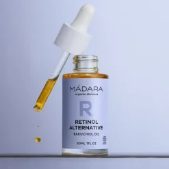 Mu00C1DARA Pflege Retinol Alternative Plant-Powered Bakuchiol Gesichtsöl von MÁDARA