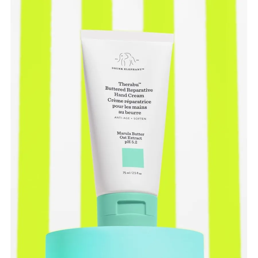 Drunk Elephant Pflege Therabu Buttered Reparative Hand Cream von