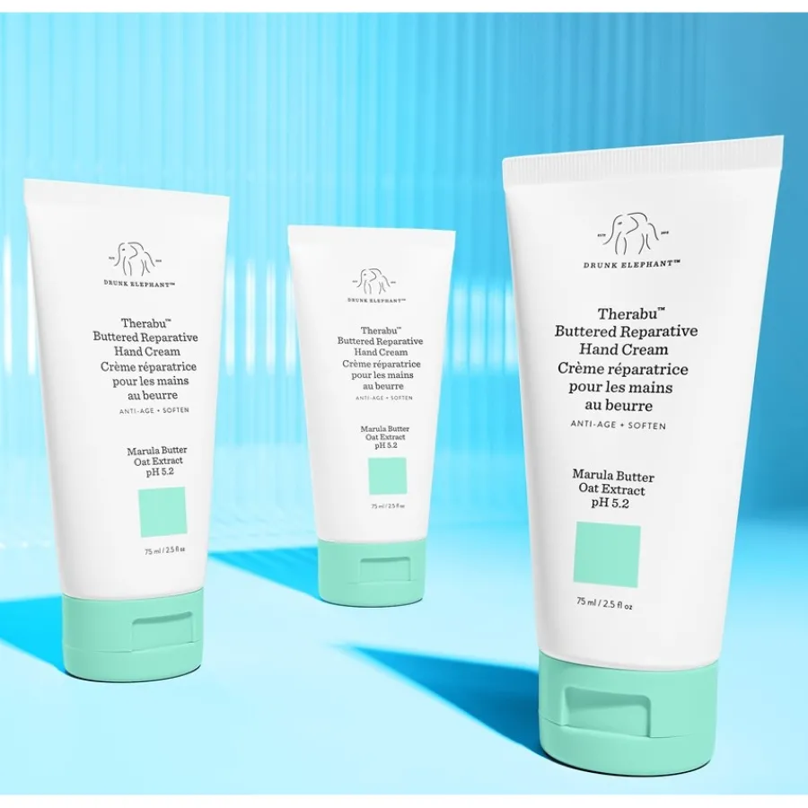 Drunk Elephant Pflege Therabu Buttered Reparative Hand Cream von