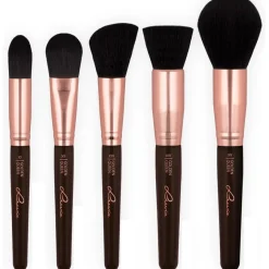 Luvia Cosmetics Pinselset Golden Queen Set Rose Gold von Clearance