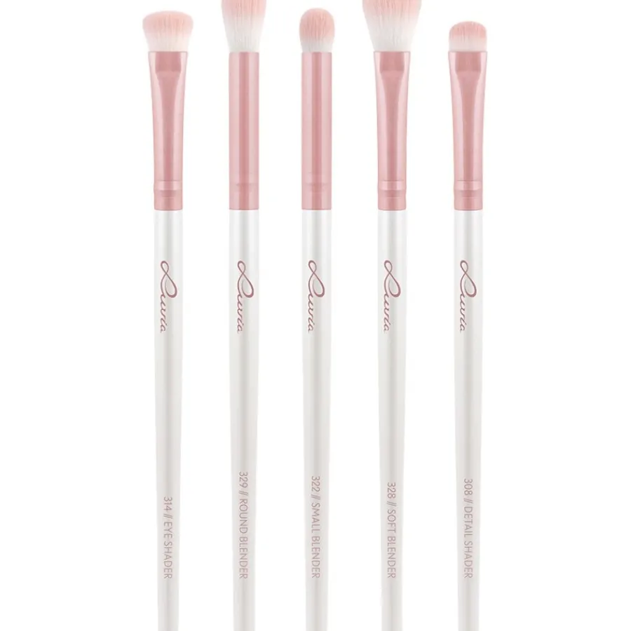 Luvia Cosmetics Pinselset Prime Vegan Candy Essential Eye Set von Hot