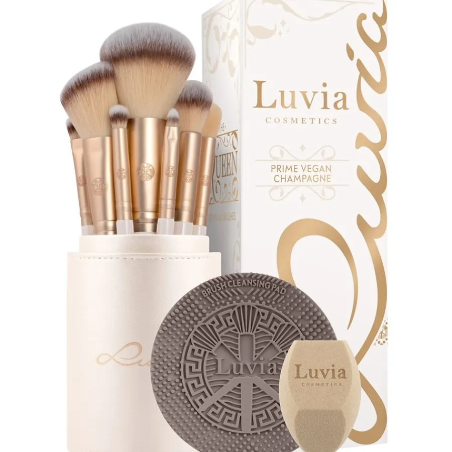 Luvia Cosmetics Pinselset Prime Vegan Champagne von Clearance