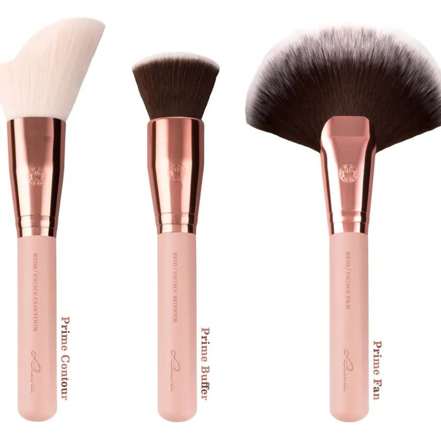 Luvia Cosmetics Pinselset Rose Golden Vintage Set von Discount