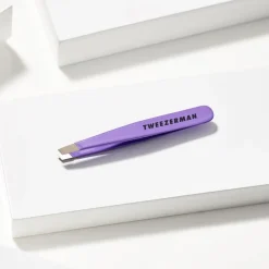 Tweezerman Pinzetten Schräge Mini Pinzette Blooming Lilac von Outlet