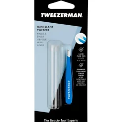 Tweezerman Pinzetten Schräge Mini Pinzette Bahama Blue von