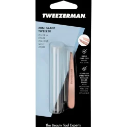 Tweezerman Pinzetten Schräge Mini Pinzette Rose Gold von